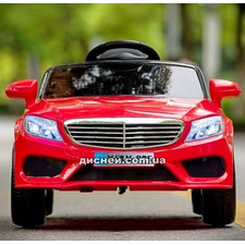 Детский электромобиль XM825 EVA RED, Mercedes, красный